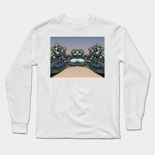 A Gleaming Bridge in the Sky Long Sleeve T-Shirt